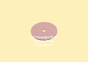 Flat Rubber Disc 5/8 x 1/16 x 1/32 – 15.9 x 1.6 x 0.8mm Qty 50_Printers_Parts_&_Equipment_USA