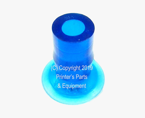 SUCKER FOOT BLUE (LIGHT STOCK) Ryobi RY500/512 P-7580 / 5560-35-166_Printers_Parts_&_Equipment_USA