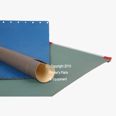 Blanket Ryobi 3200mcd-LC 3200mcd/LC 3302/3985 19-1/2 X 13 5ply Pb 12 Holes (Matl Titan) P-30087 / 5322-24-271