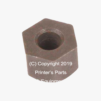 NUT PLATE CYLINDER BASE RYOBI 3302 P-6687 / 5340-54-652_Printers_Parts_&_Equipment_USA