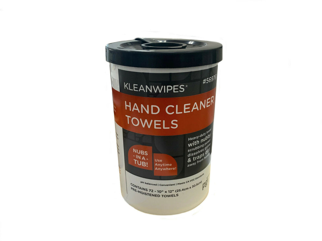 KLEANWIPES Hand Cleaner Towels Pre Moistened 72 Towels_Printers_Parts_&_Equipment_USA