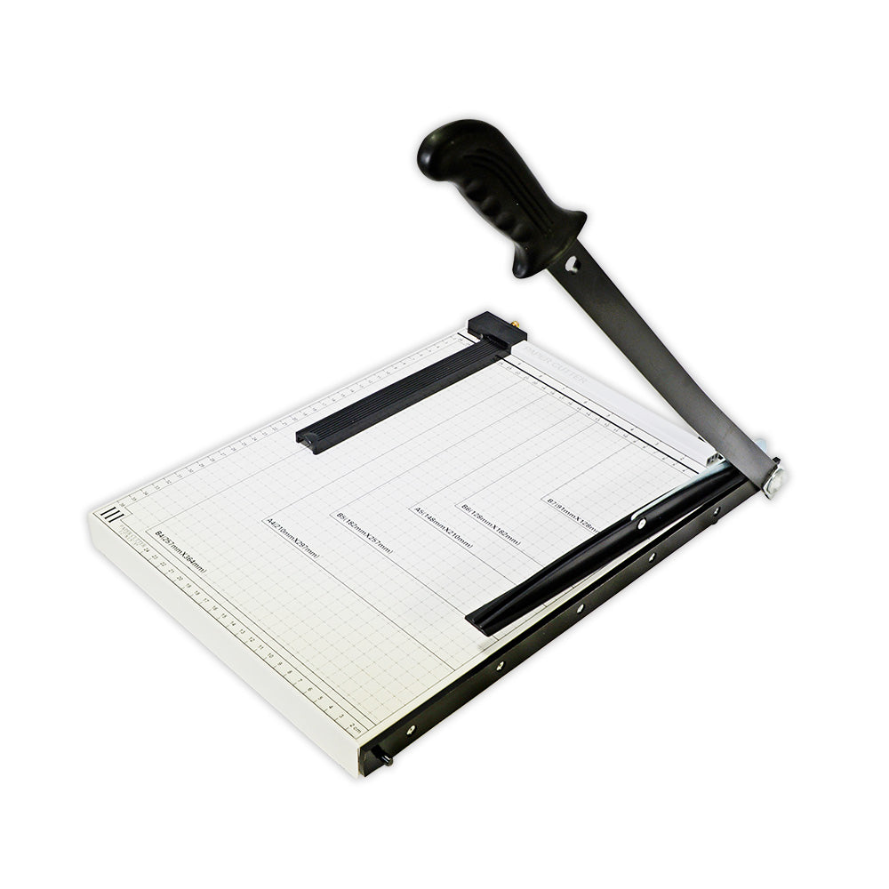 Manual Paper Trimmer Model 829-3 B4 (14.9″ x 11.8″) Guillotine Cutter –  Printer's Parts & Equipment -USA