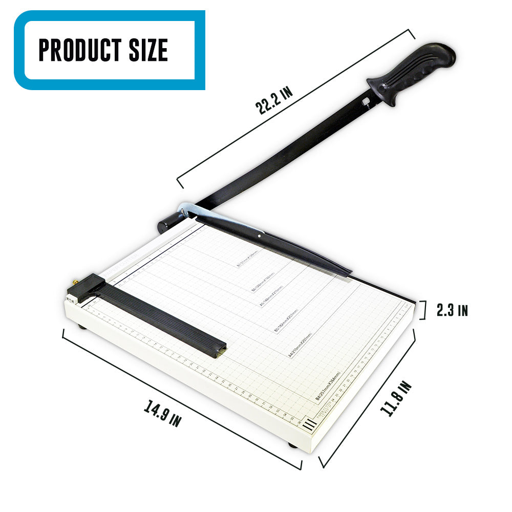 Manual Paper Trimmer Model 829-3 B4 (14.9″ x 11.8″) Guillotine Cutter