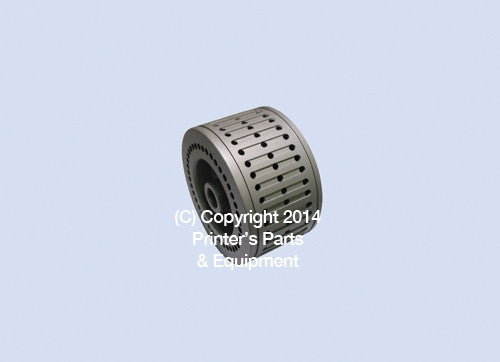 Vacuum Suction Wheel for Stahl Wide Aluminum 233-022-0100_Printers_Parts_&_Equipment_USA